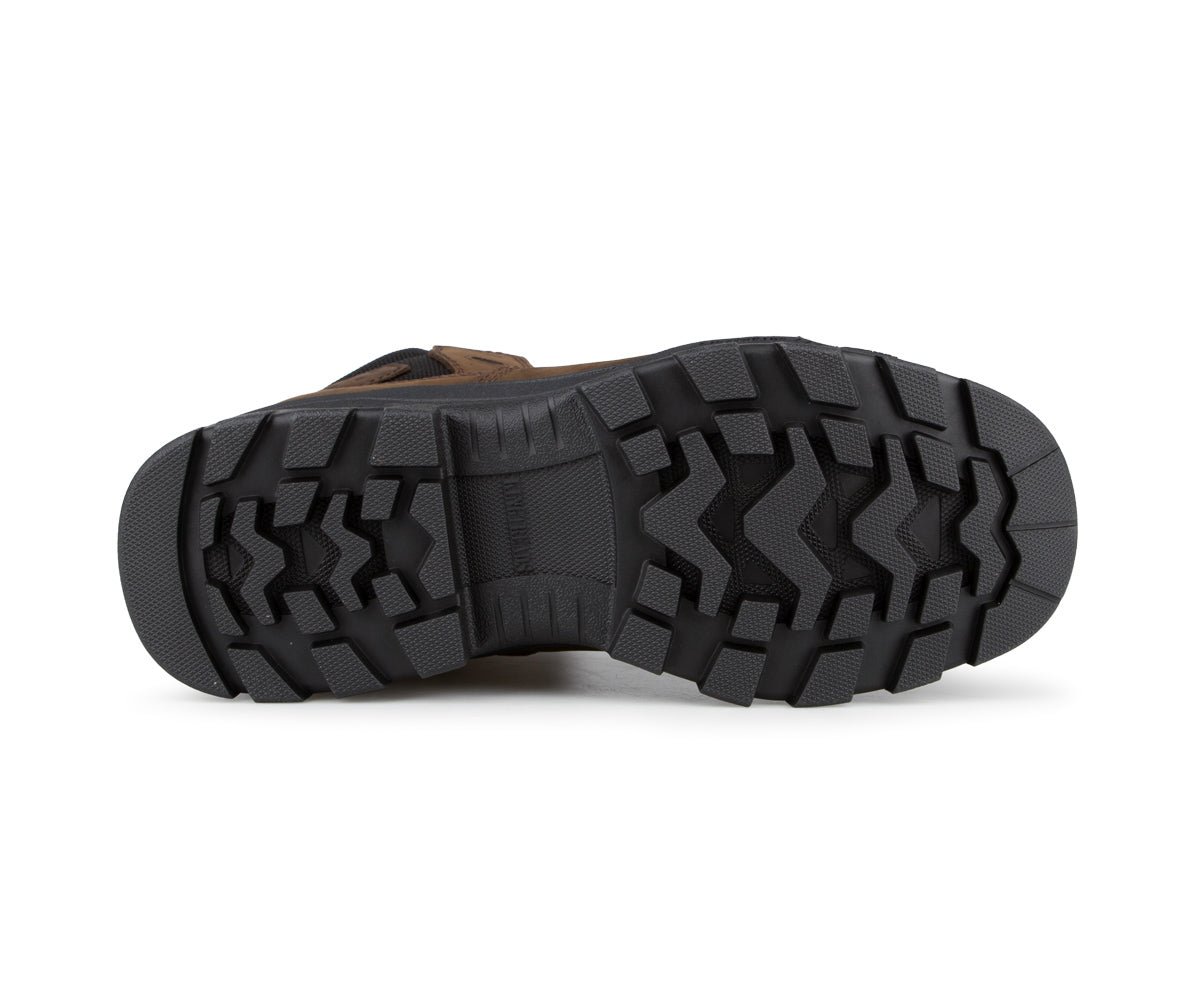 Botte travail 8" Ranger cuir brun - Collection Hugo Strong