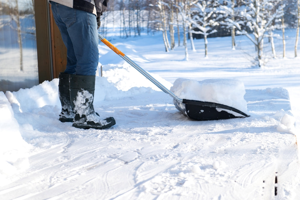 Bottes de caoutchouc avec feutres