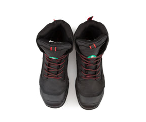 Botte travail 8" Ranger cuir noir - Collection Hugo Strong