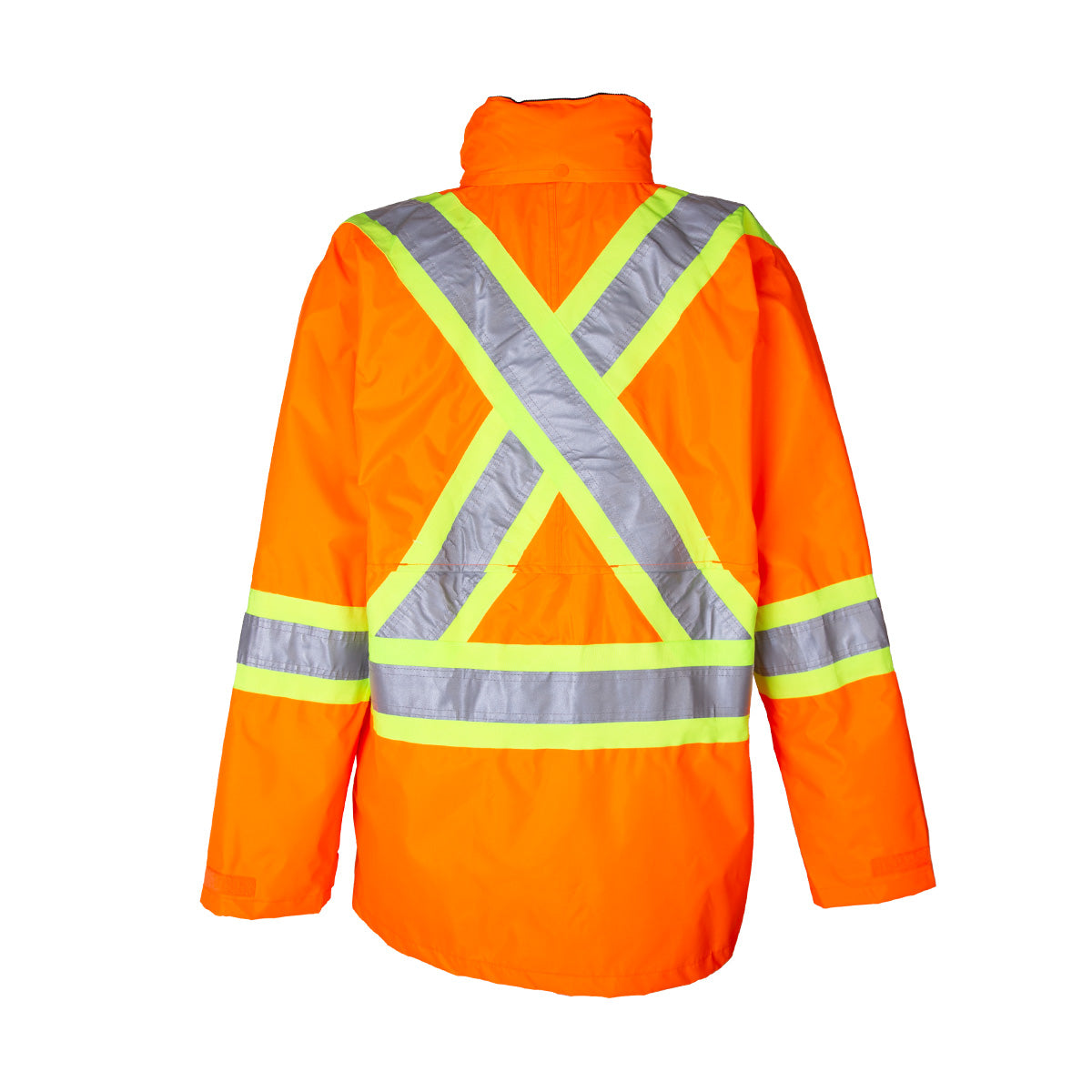 High visibility winter coat