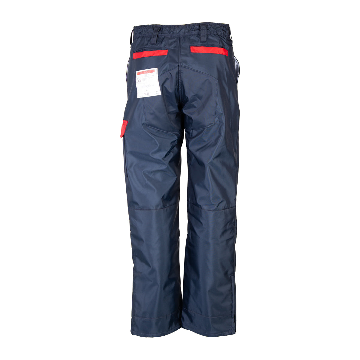 Pantalon de sécurité doublé approuvé BNQ pour l’utilisation de scies à chaîne en hiver