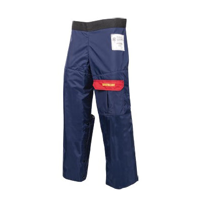 Safety chaps for chainsaw loggers