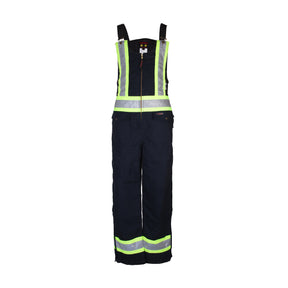 High visibility winter overalls