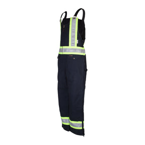 High visibility winter overalls