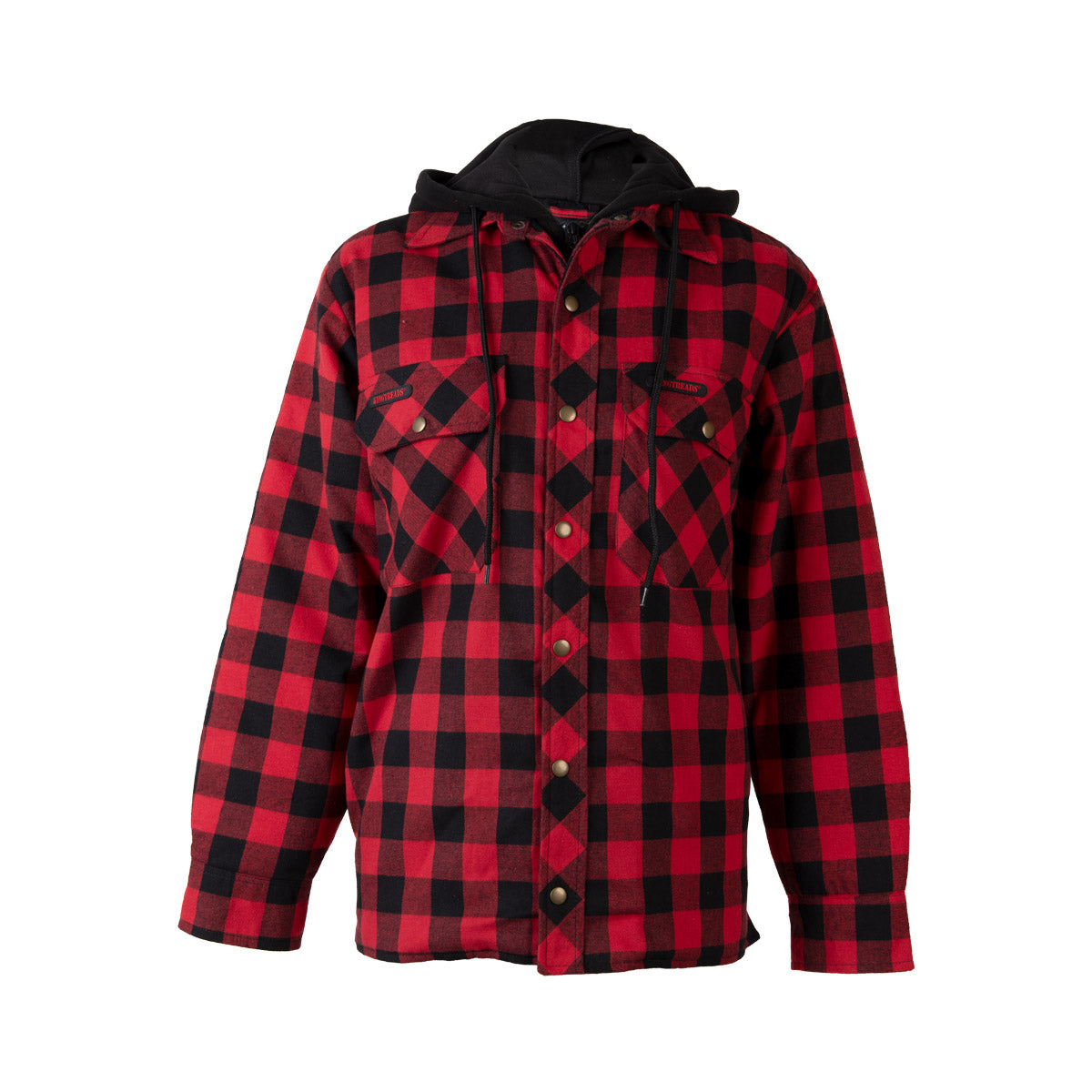 Chemise en flanelle grise à carreaux Chemise en flanelle grise à carreaux