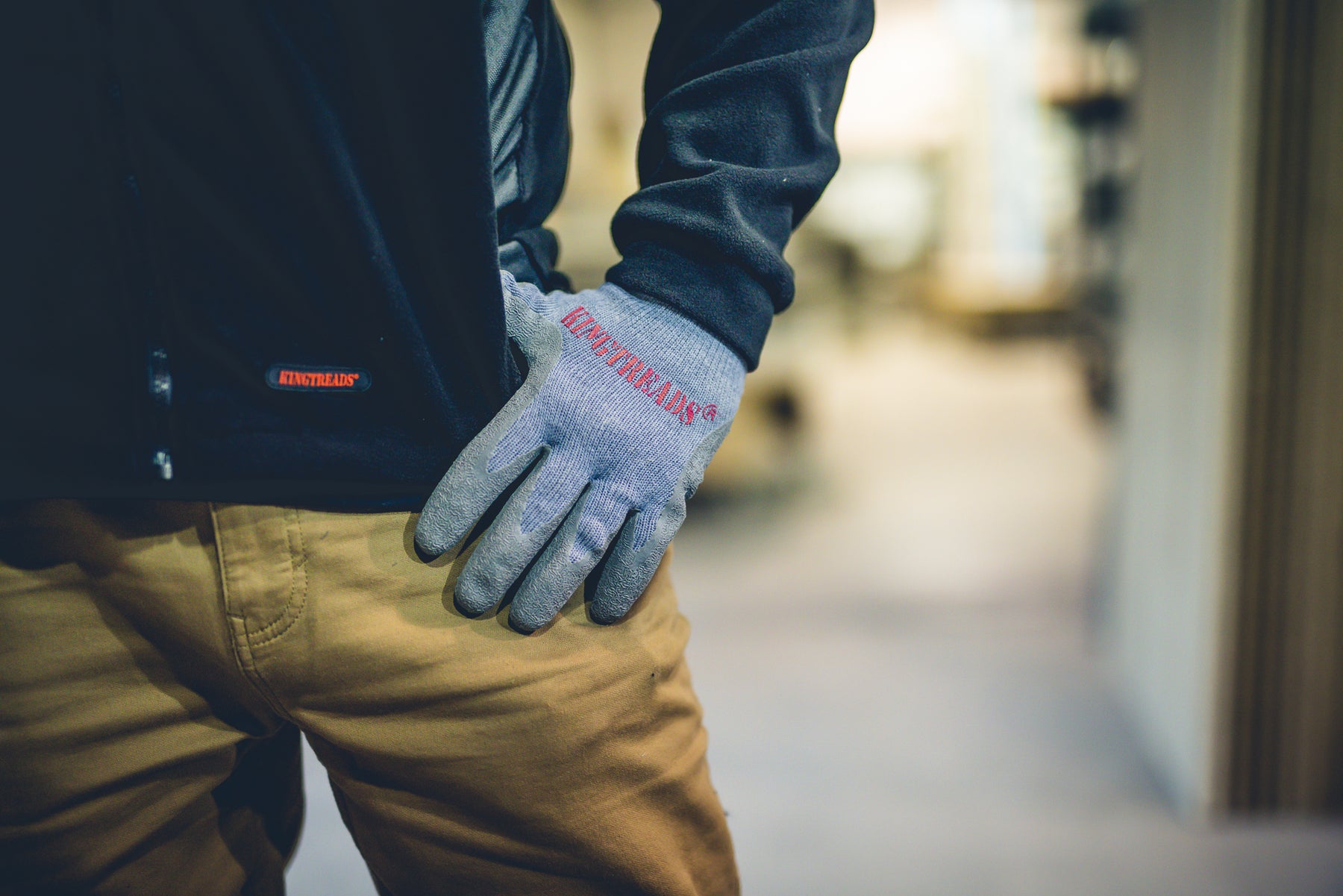 Mega-grip work gloves